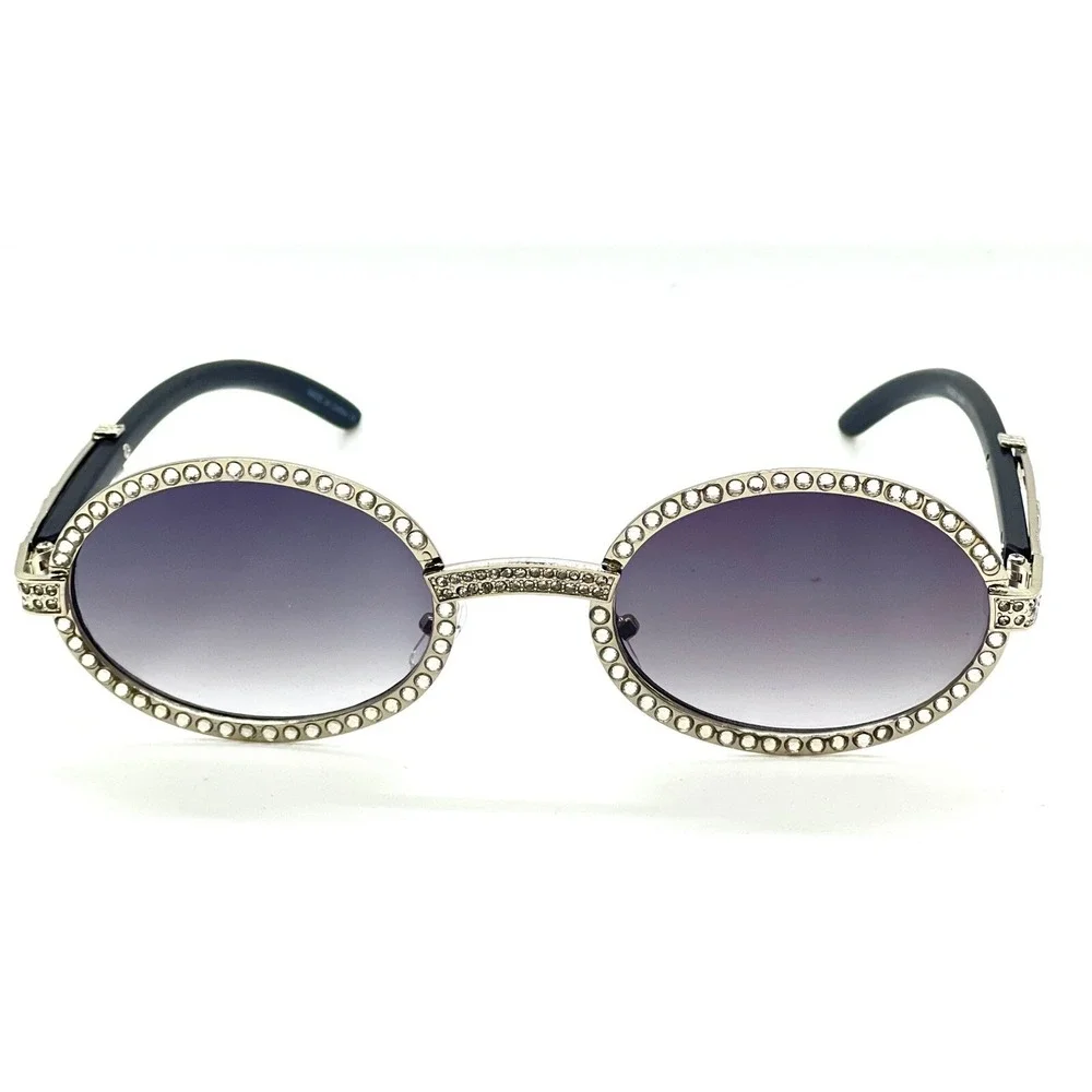 N/A oval sunglasses